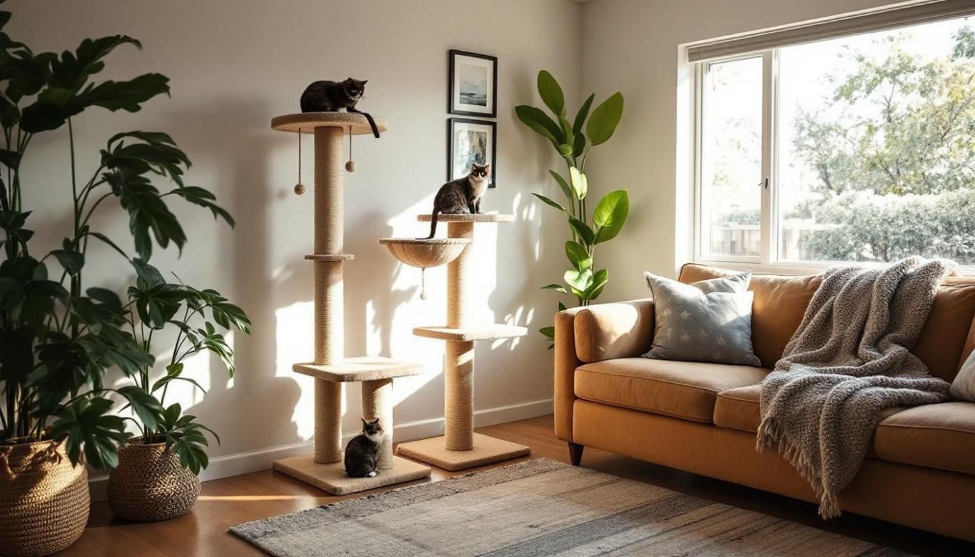 Gesundheit - Warum ein maßgeschneiderter Kratzbaum eine Investition in das Wohlbefinden Ihrer Katze ist