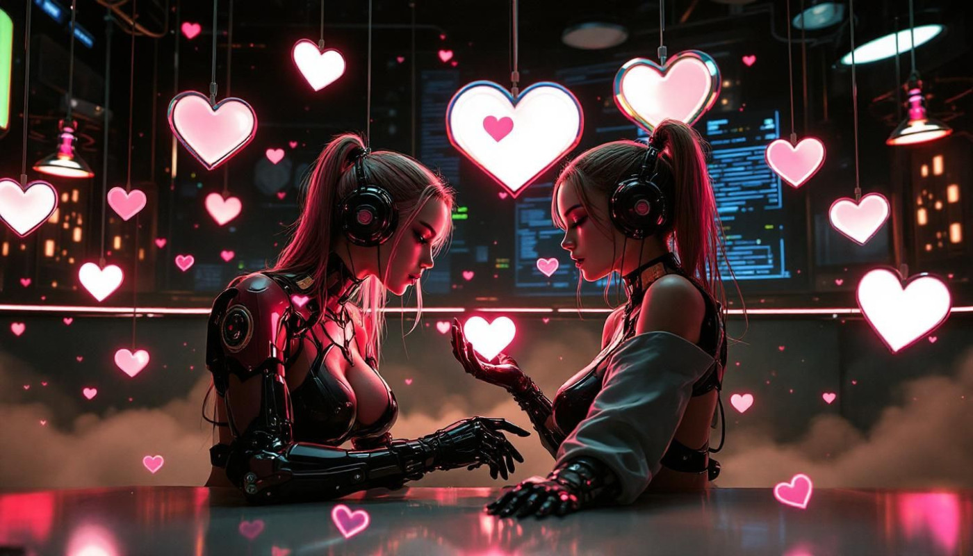 Wissenschaft / Hightech - Wie virtuelle KI-Freundinnen die Online-Flirterfahrung verändern?